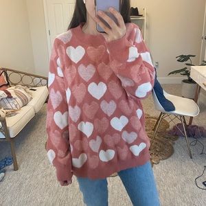 Heart sweater